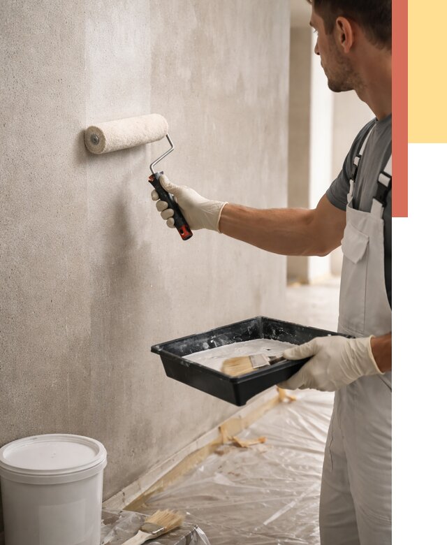 Грунтовка стен в Осинниках от 2255 руб. м2 — быстро, недорого, с материалом | ОТДЕЛОЧНИК-Снн