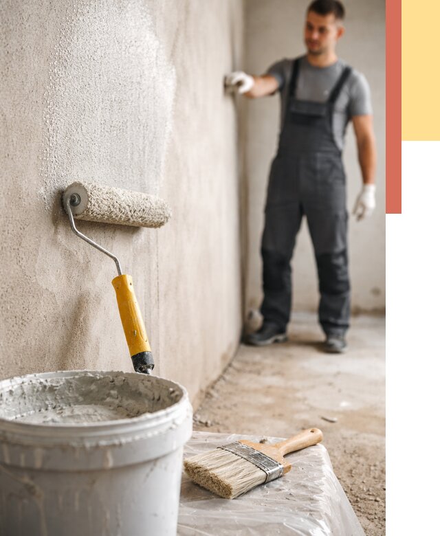 Нанесение бетоноконтакта на стены в Осинниках от 4305 руб. быстро и недорого | ОТДЕЛОЧНИК-Снн