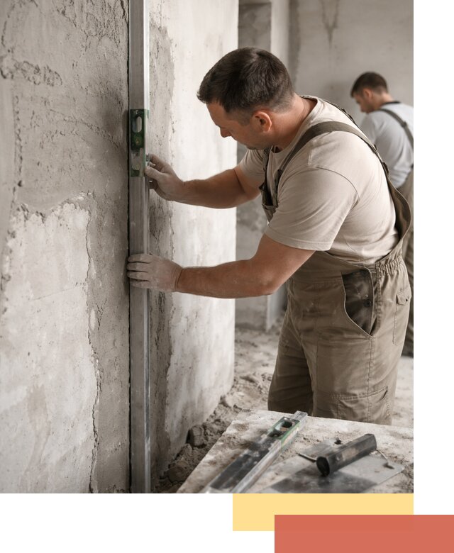 Установка штукатурных маяков в Осинниках с гарантией качества