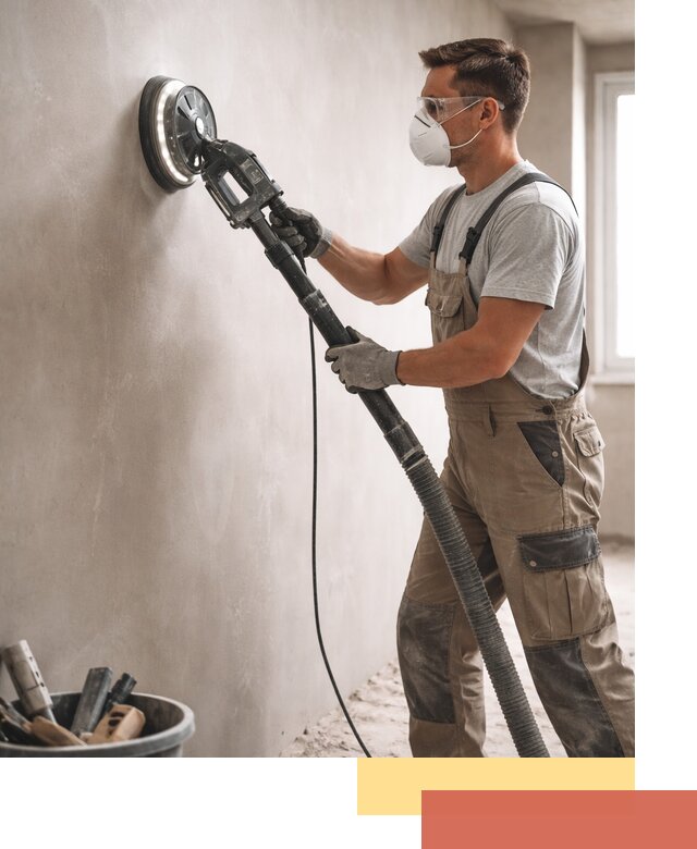 Профессиональная шлифовка стен в Осинниках быстро и качественно