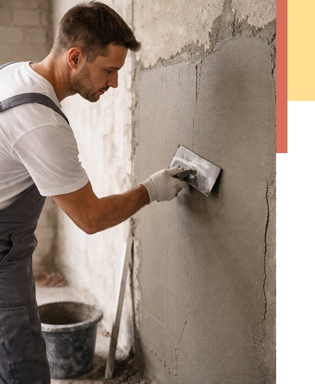 Штукатурка стен под плитку в Осинниках от 4305 руб./м2 — выравнивание под плитку | ОТДЕЛОЧНИК-Снн