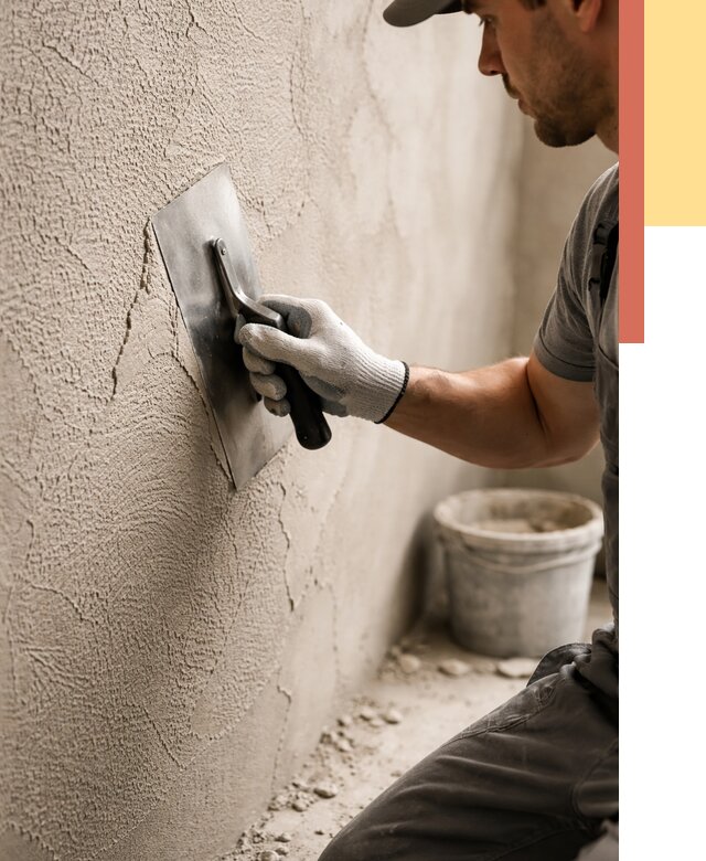 Структурная штукатурка стен в Осинниках от 4613 руб. под ключ | ОТДЕЛОЧНИК-Снн