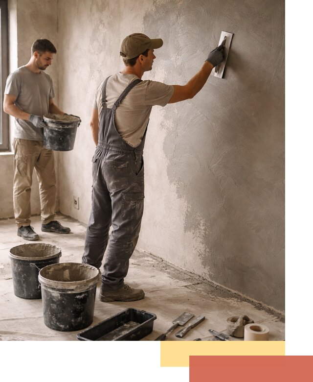 Нанесение микроцемента на стены в Осинниках качественно и быстро