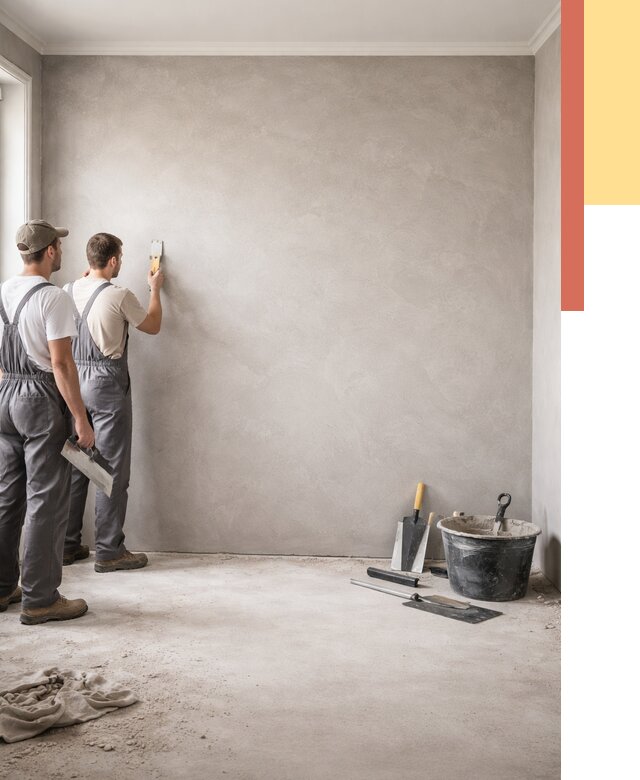 Микробетон на стены в Осинниках от 1281 руб. — нанесение и отделка | ОТДЕЛОЧНИК-Снн