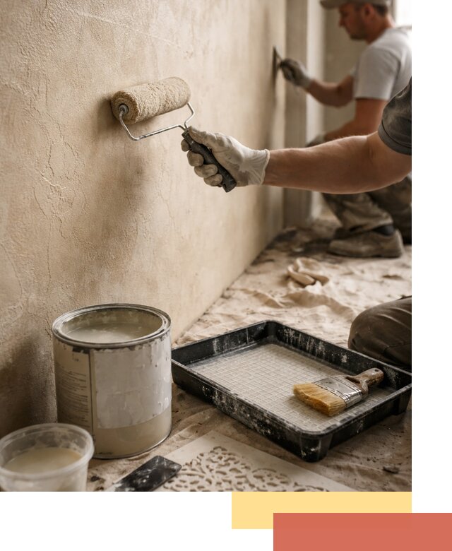 Лессирующая краска для декоративной отделки в Осинниках