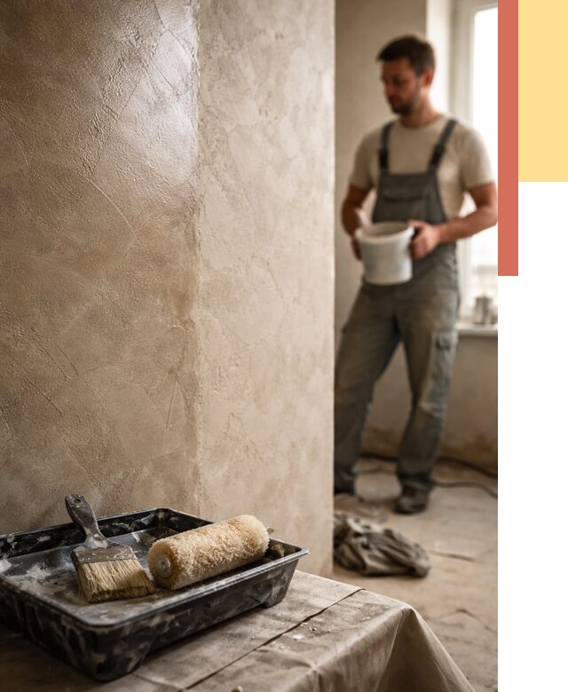 Нанесение воска на штукатурку в Осинниках от 3588 руб. | Услуги ОТДЕЛОЧНИК-Снн