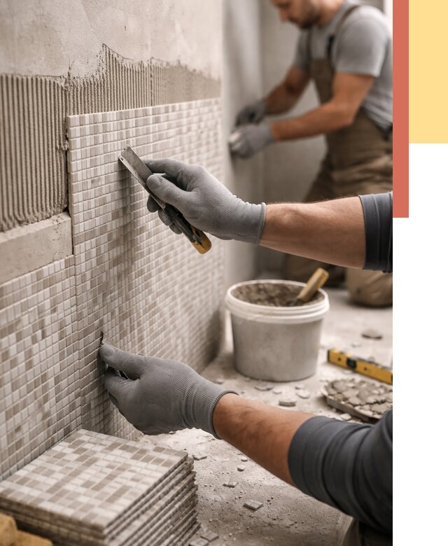 Облицовка стен мозаикой в Осинниках от 3280 руб/м2 — укладка мозаики на стены | ОТДЕЛОЧНИК-Снн