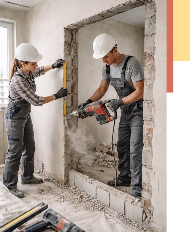 Создание проемов в стенах в Осинниках от 6663 руб. — алмазная резка и расширение | ОТДЕЛОЧНИК-Снн