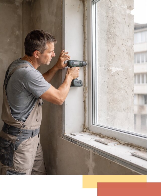 Монтаж гипсокартонных откосов в Осинниках под ключ