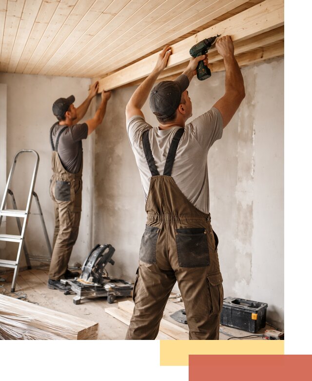 Монтаж потолка из вагонки в Осинниках профессионально и аккуратно