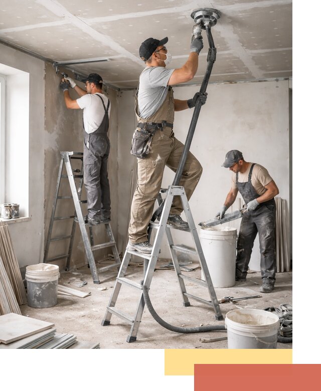 Ремонт потолка из гипсокартона в Осинниках: быстрый и качественный монтаж