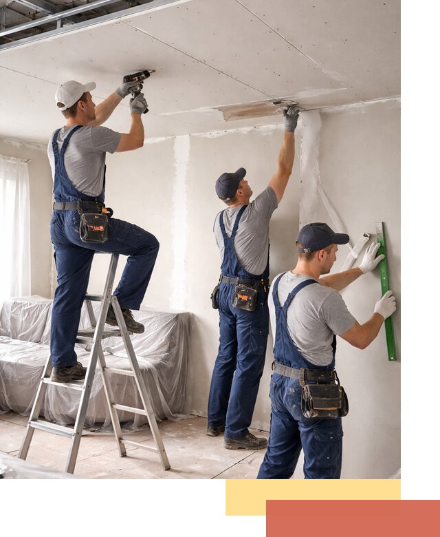 Профессиональная отделка потолка в Осинниках быстро и качественно